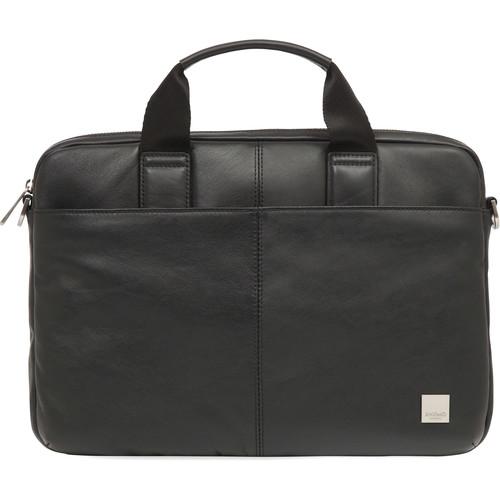 KNOMO USA 13" Stanford Leather Laptop Briefcase