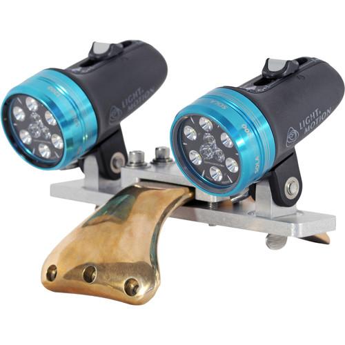 Light & Motion Kirby Morgan Helmet Mount for Sola & GoBe Lights