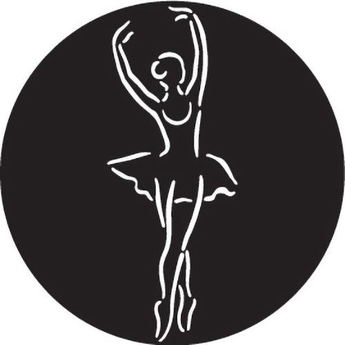 Rosco Ballerina Silhouette B W Scene Glass Gobo