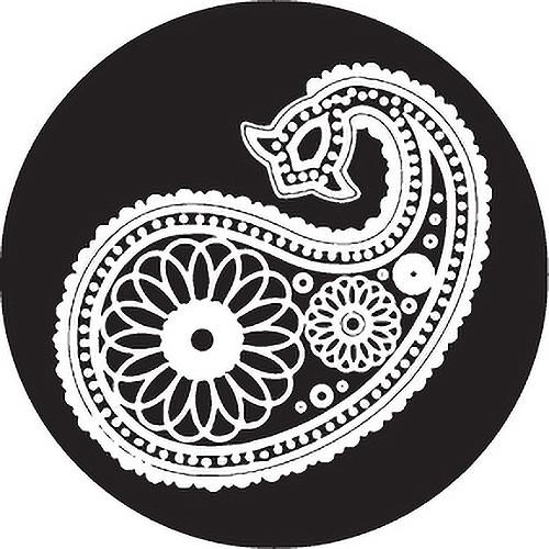 Rosco Paisley 13 B W Breakup Glass Gobo
