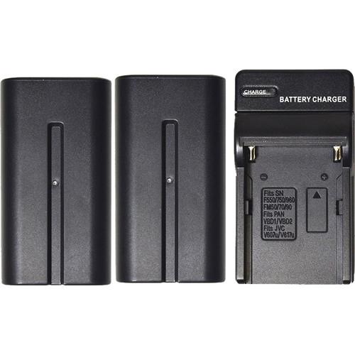Savage 2-Pack of NP-F970 Lithium-Ion Batteries