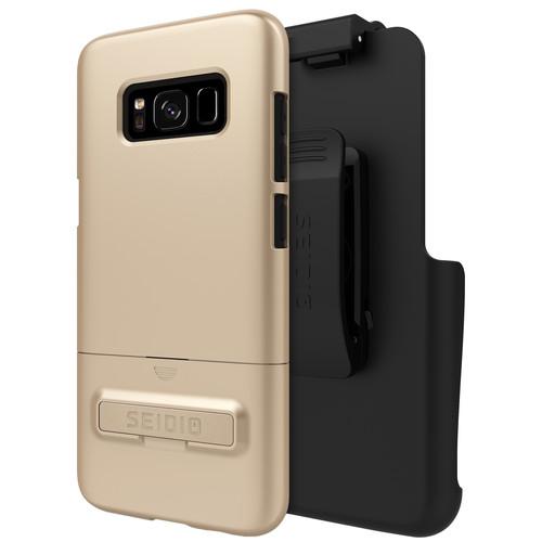 Seidio SURFACE Case with Kickstand and Holster for Galaxy S8
