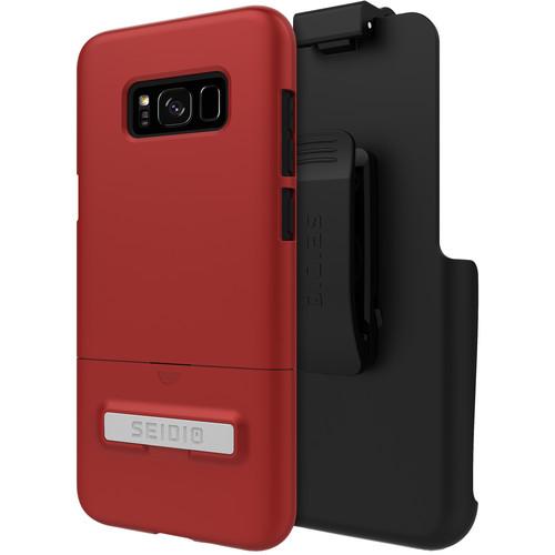 Seidio SURFACE Case with Kickstand and Holster for Galaxy S8