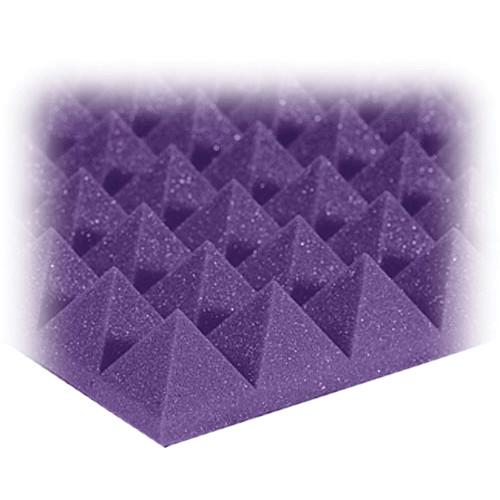 Auralex 2" Studiofoam Pyramid-24 - 24" x 48" x 2" Acoustic Absorption Diffusion Panel - 12 Pieces