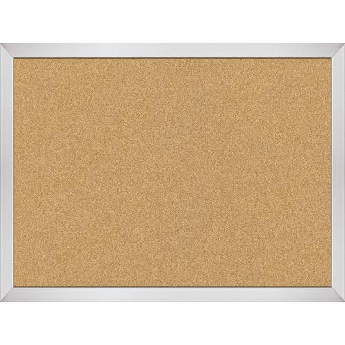 Best Rite VT Logic Natural Cork Surface Tackboard with Aluminum Trim