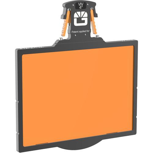 Bright Tangerine 4 x 5.65" Gripper Filter Tray for Misfit Matte Box