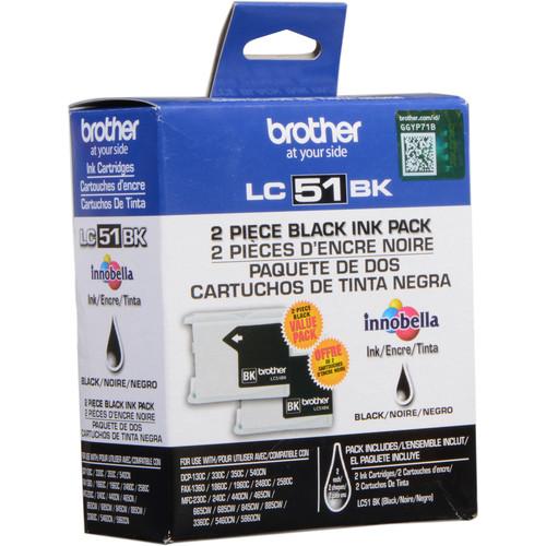 Brother LC-51 Black Ink Cartridges