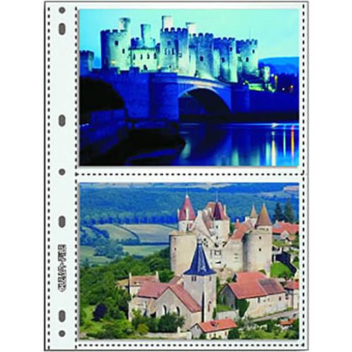 ClearFile Archival-Plus Print Page, Holds Four 5 x 7" Prints - 25 Pack