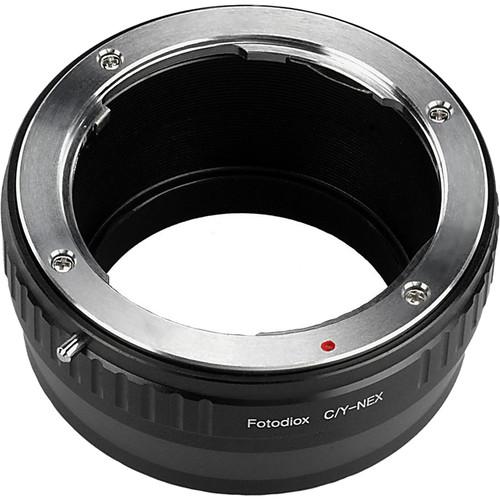 FotodioX Mount Adapter for Contax Yashica Lens to Sony E-Mount Camera
