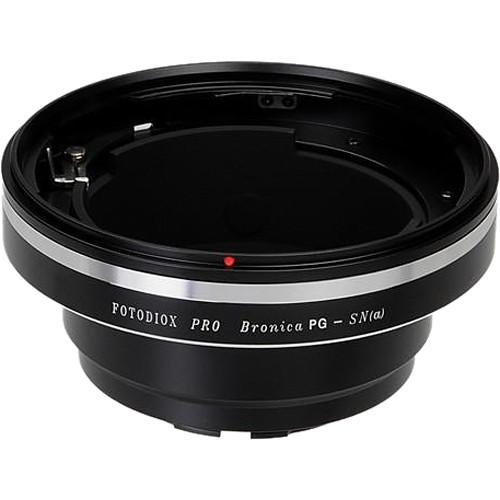 FotodioX Pro Mount Adapter for Bronica GS-1 PG Lens to Sony A-Mount Camera