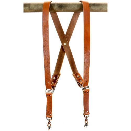 Funk Plus Water Buffalo Leather Snap Back Harness with 1.5" Wide Straps
