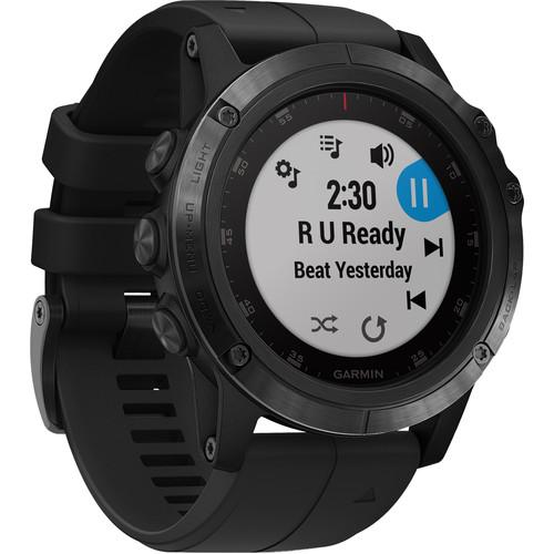 Garmin fenix 5X Plus Sapphire Edition Multi-Sport Training GPS Watch
