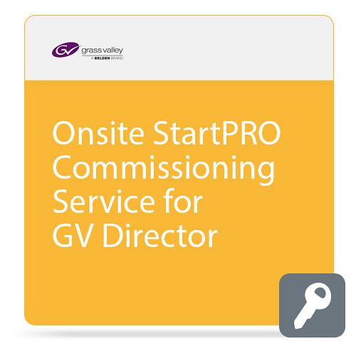 Grass Valley Onsite StartPRO Commissioning Service for GV Director