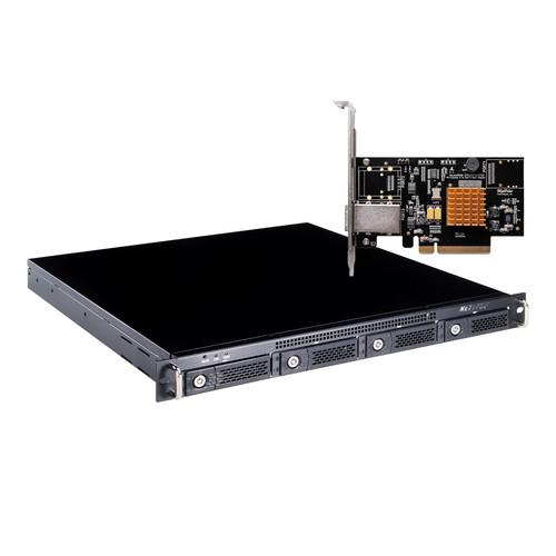 HighPoint ROCKETSTOR 6421TS 4-Bay SAS & SATA Rackmount Turbo RAID Array