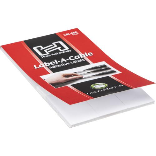 Hosa Technology LBL-466 - Peel and Stick Vinyl Cable Labels