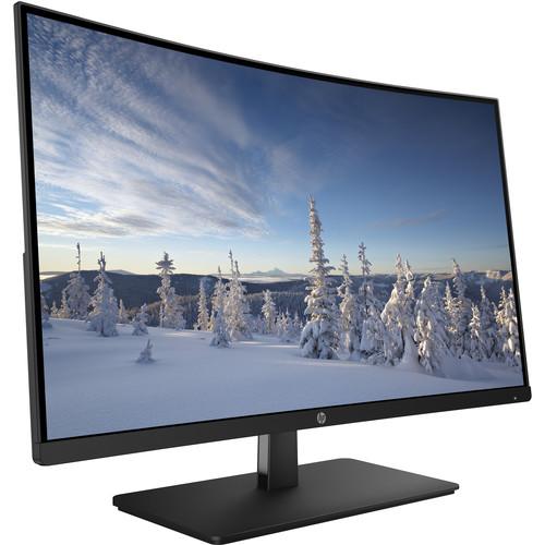 HP 27b 27" 16:9 Curved LED Monitor