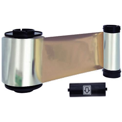 IDP 659198 Gold Monochrome Ribbon and Cleaning Roller Kit