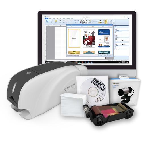 IDP SMART-31D Dual-Sided ID Card Printer Bundle