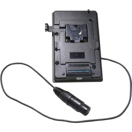 IndiPRO Tools V-Mount Plate for 4-Pin XLR Cameras & Devices