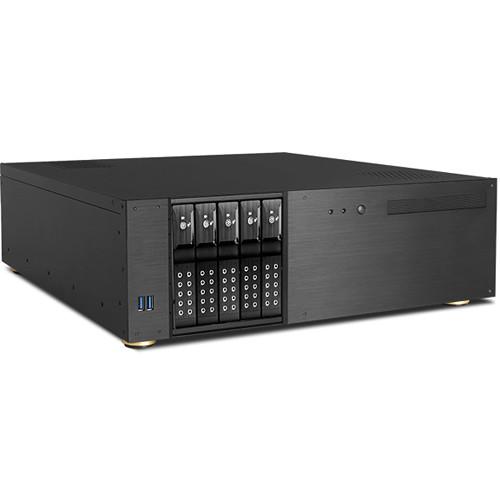 iStarUSA D-350HN-DT 3 RU Compact 5 x 3.5" Bay Trayless Hotswap microATX Desktop Chassis