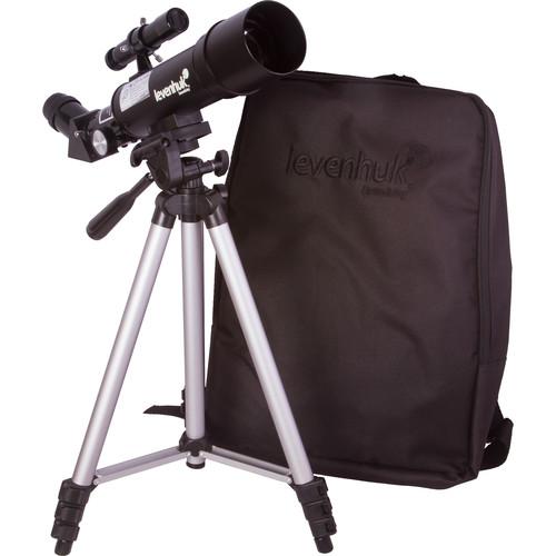 Levenhuk Skyline Travel 50 50mm f 7 Alt-Az Refractor Telescope