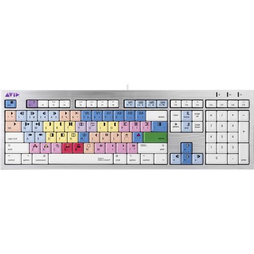LogicKeyboard ALBA Mac Avid Media Composer Keyboard