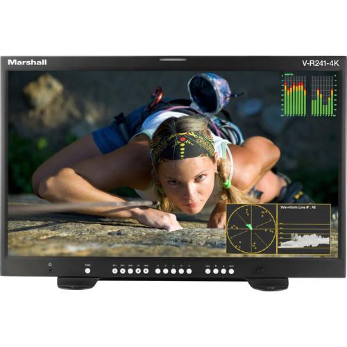 Marshall Electronics V-R241-4K 24" UHD 4K 3G-SDI Confidence Monitor