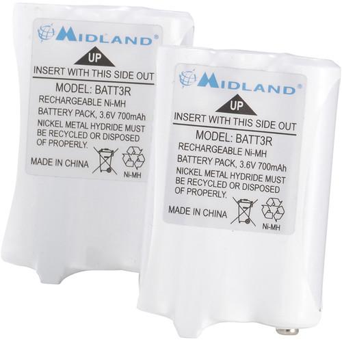 Midland Rechargeable NiMH Batteries for X-Talker T51 T61