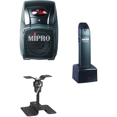 MIPRO PHONICBOOST6A Remote-Controlled Wireless Classroom PA System with Multi-Function Handheld Wireless Microphone
