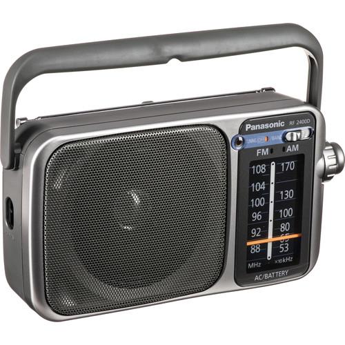 Panasonic RF-2400D Portable FM AM Radio with AFC Tuner, Panasonic, RF-2400D, Portable, FM, AM, Radio, with, AFC, Tuner