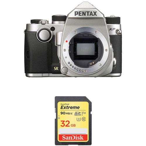 Pentax KP DSLR Camera Body with Accessory Kit