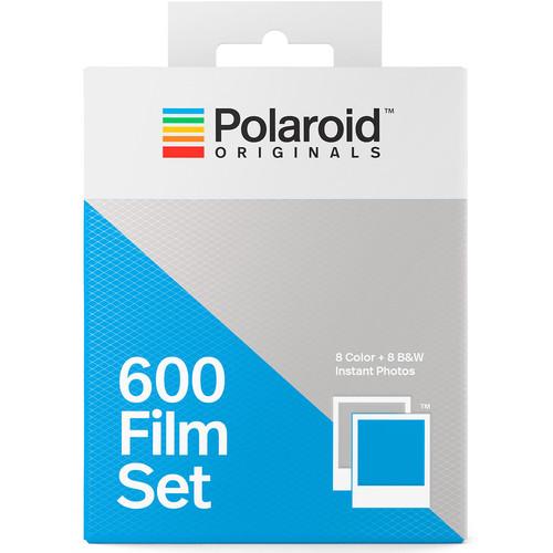 Polaroid Originals Color and Black & White 600 Instant Film Set
