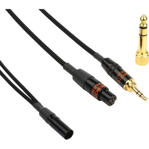 Remote Audio Breakout Cable TA5M to 3.5mm TRS Unimatch and TA5F for Electret Talkback Headset into Lectrosonics Transmitters