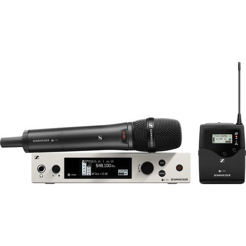 Sennheiser ew 300 G4-Base Combo Wireless Handheld Bodypack Combo Set, No Mics AW :