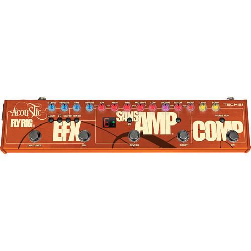 TECH 21 Acoustic Fly Rig Multi-Effects Board for Acoustic Instruments