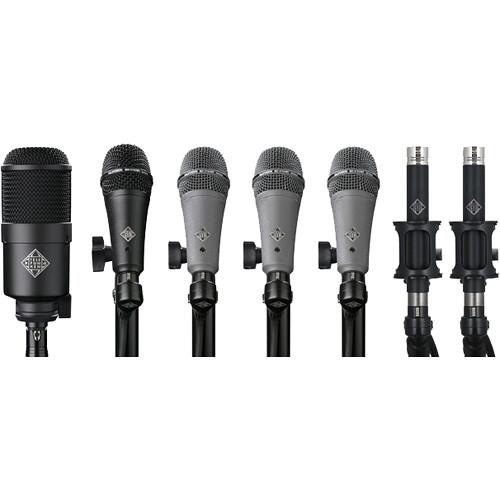 Telefunken DC7 Condenser & Dynamic Microphone System for Drum Kits