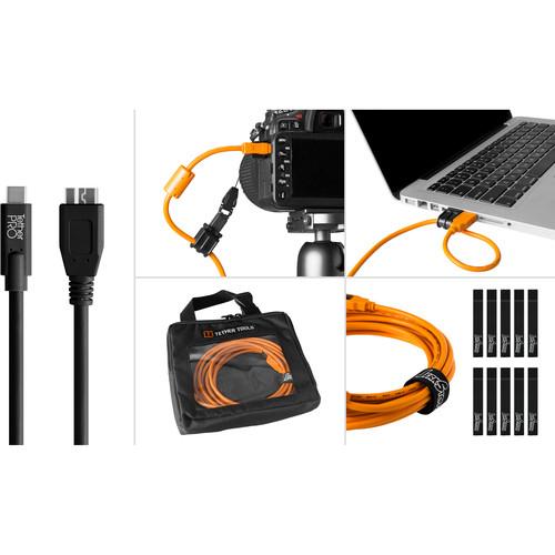 Tether Tools Starter Tethering Kit with USB 3.0 Type-C to Micro-B Cable