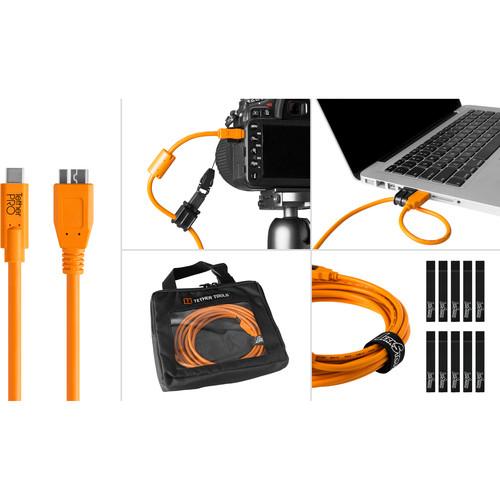 Tether Tools Starter Tethering Kit with USB 3.0 Type-C to Micro-B Cable