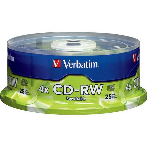 Verbatim CD-RW 700MB 2-4x Rewritable Recordable, Verbatim, CD-RW, 700MB, 2-4x, Rewritable, Recordable