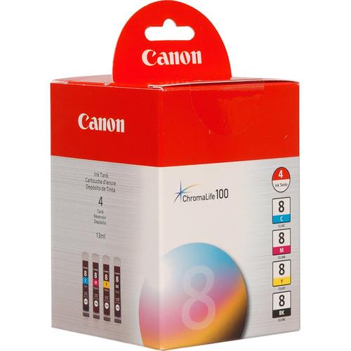 Canon CLI-8 Ink Tank 4-Pack