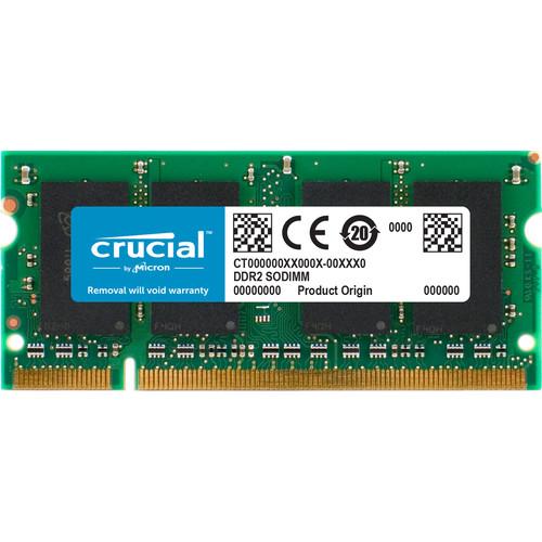 Crucial 2GB SO-DIMM Memory for Notebook