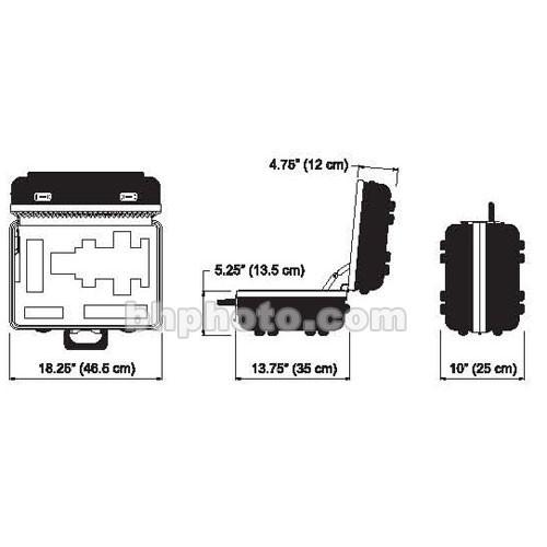 Dedolight DCDP400 Heavy Duty Transport Case