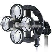 Dedolight DLH4X150S Soft Light Head - Requires Power Supply - 600 Total Watts