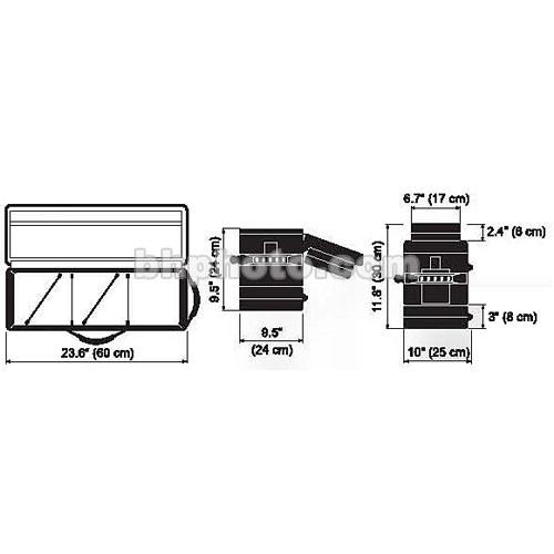 Dedolight DSC1 Soft Case - for Dedolight Small Lighting Kit