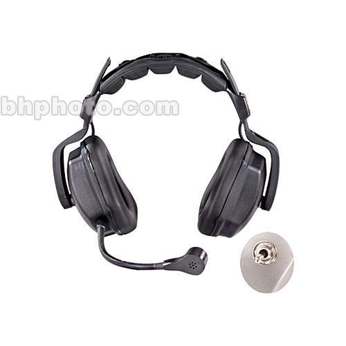 Eartec Ultra Heavy-Duty Dual-Ear Headset with Camera Monitor Input