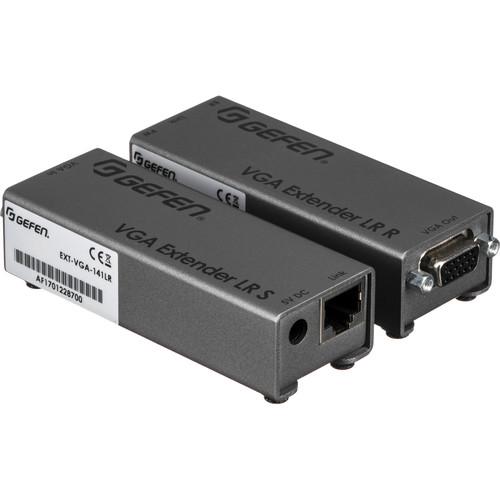 Gefen VGA-141LR VGA Video Extender LR, Sender With Receiver - Transfers Signals Over Network Cables