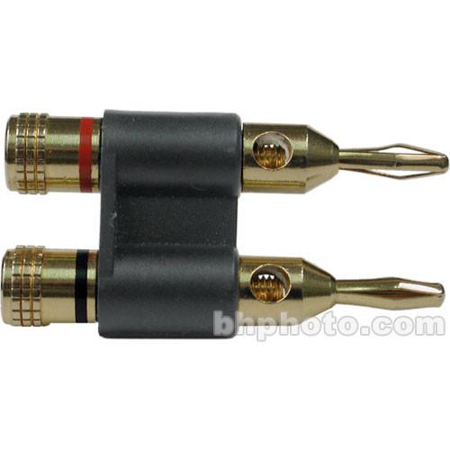 Hosa Technology BNA260BLK Premium Dual Banana Plug- Black