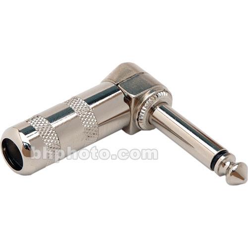 Hosa Technology PRG370 1 4" Mono Right-Angle Phone Plug- Nickel
