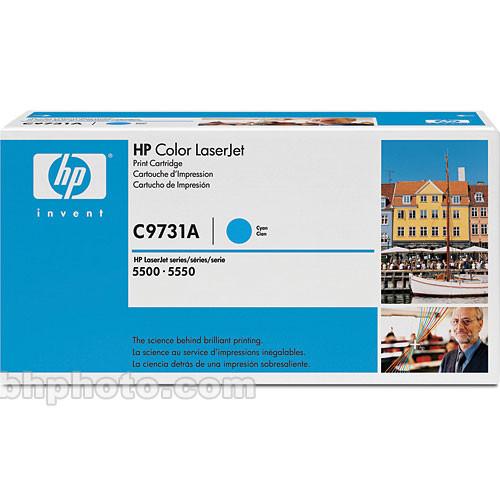HP Cyan Toner Cartridge for Hewlett-Packard LaserJet 5500 Printer