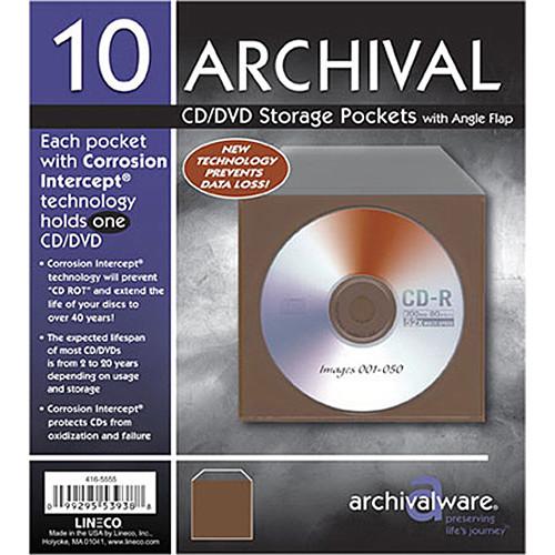 Lineco Archivalware Angle Flap Pocket